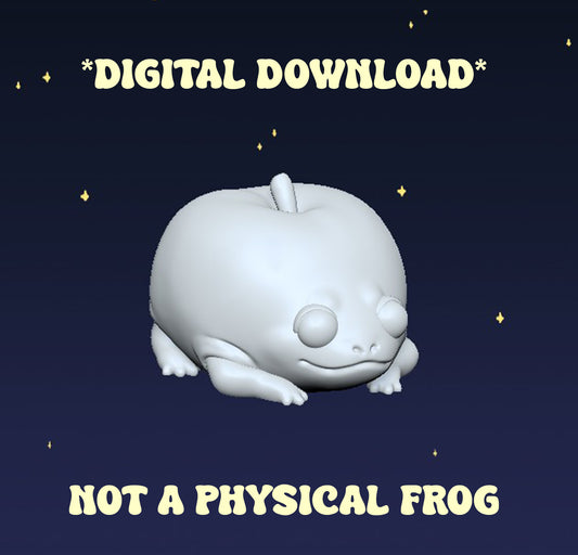 Apple Frog - Digital STL File - V2