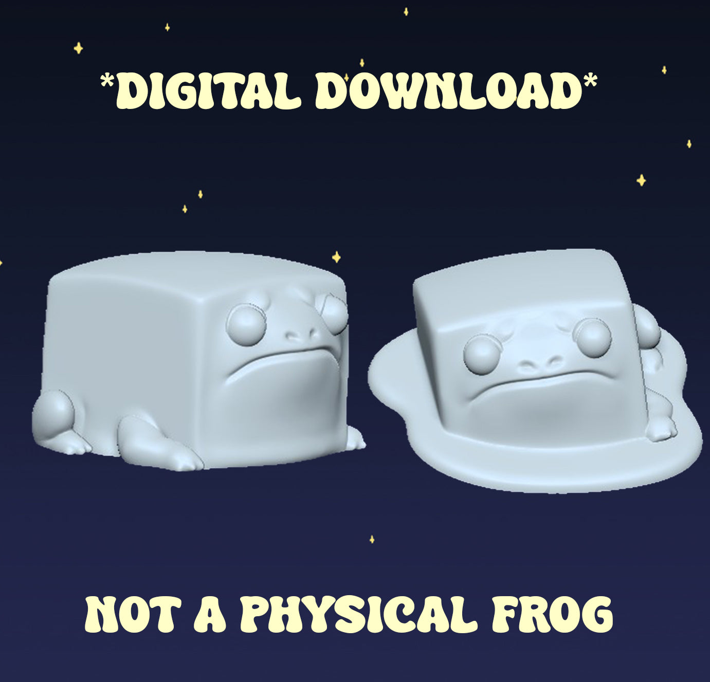 Ice Cube Squogs - Digital STL File