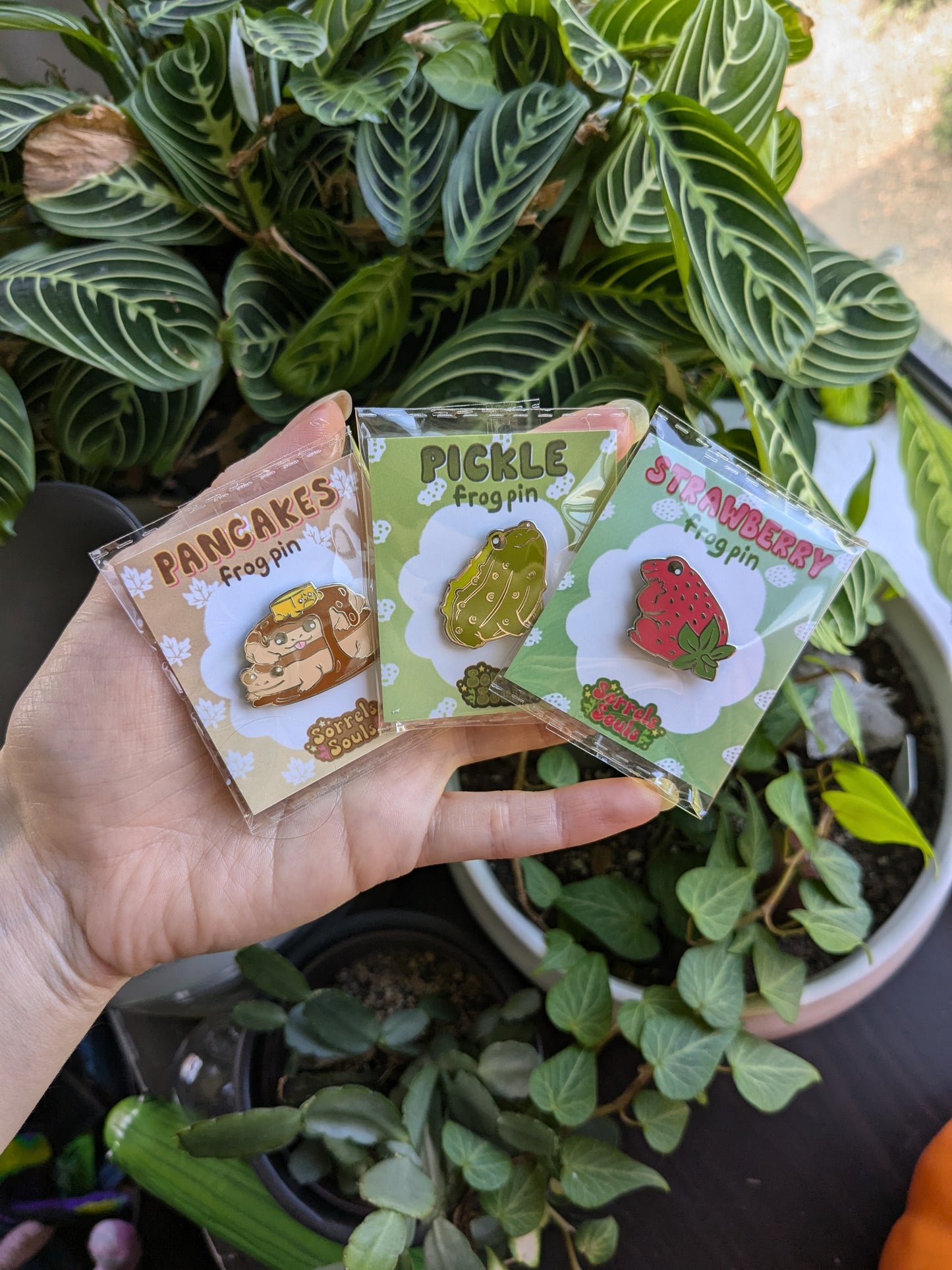 Enamel Pin - Pickle Frog