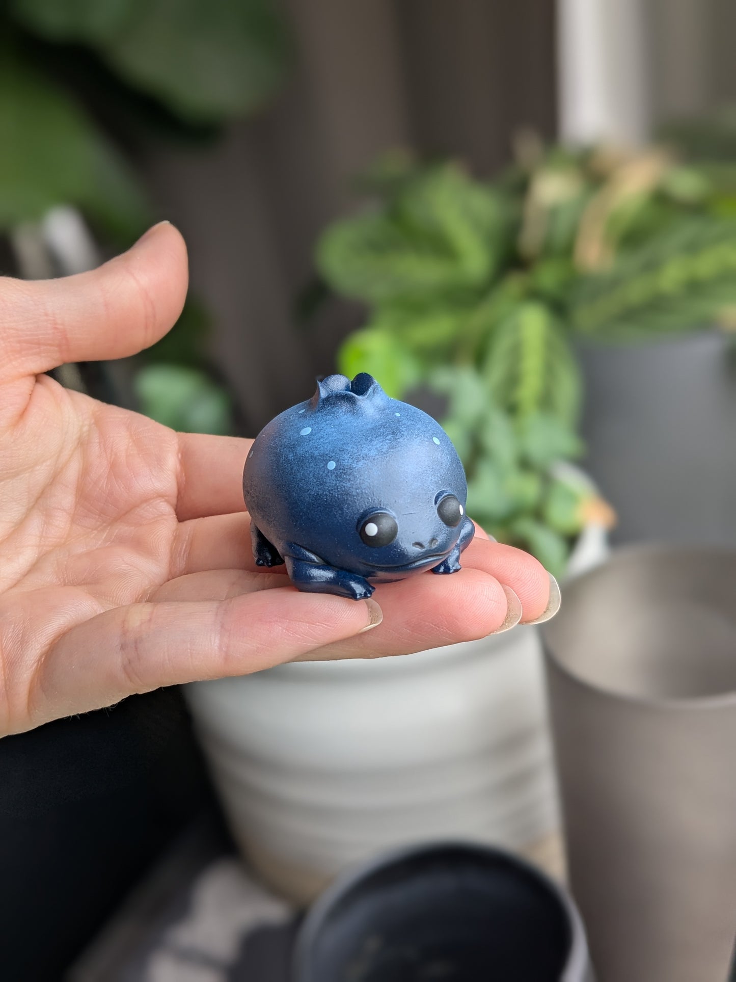 Happy Blueberry Frog