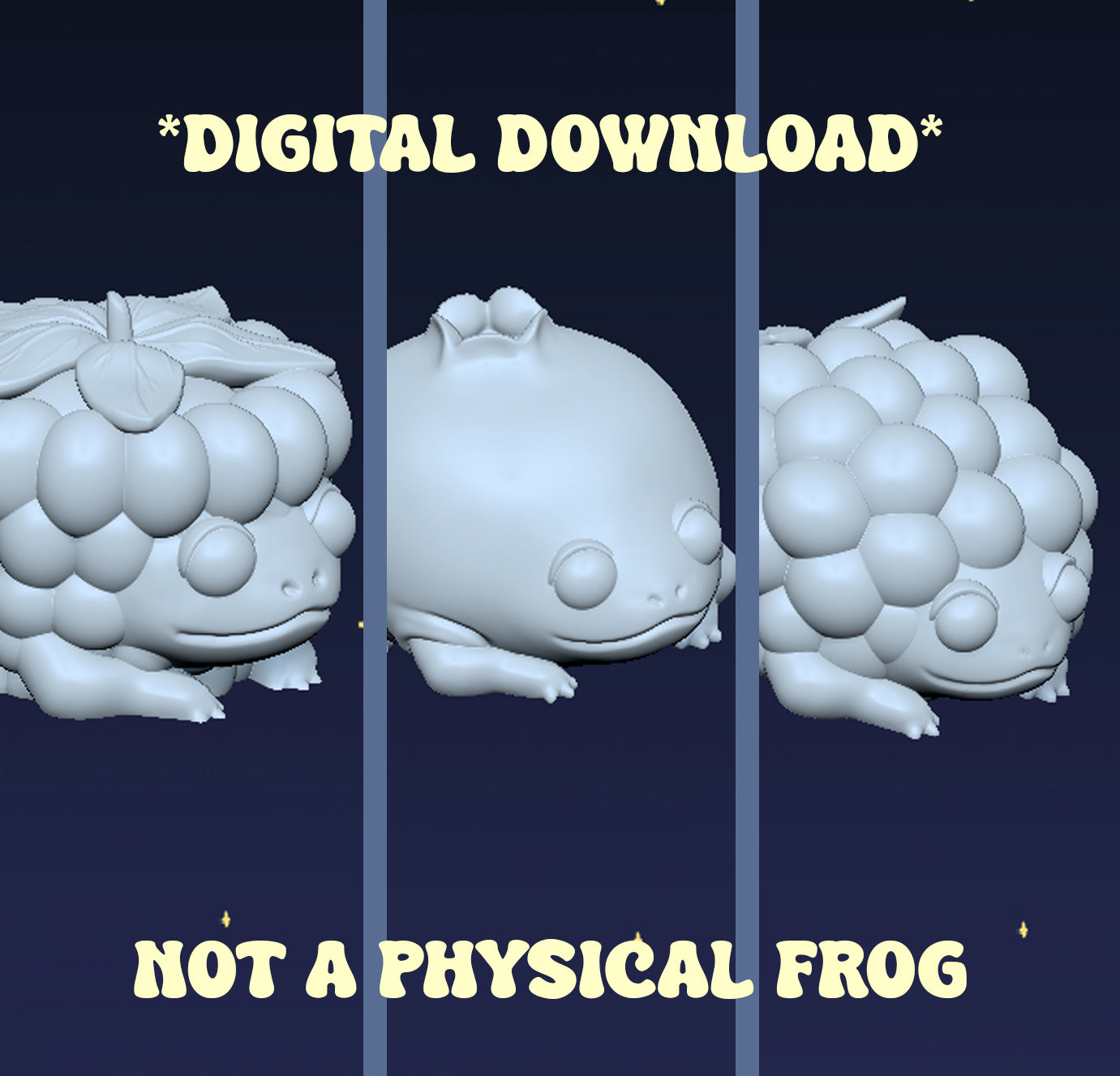 Berry Frog Bundle - Digital STL File - V2