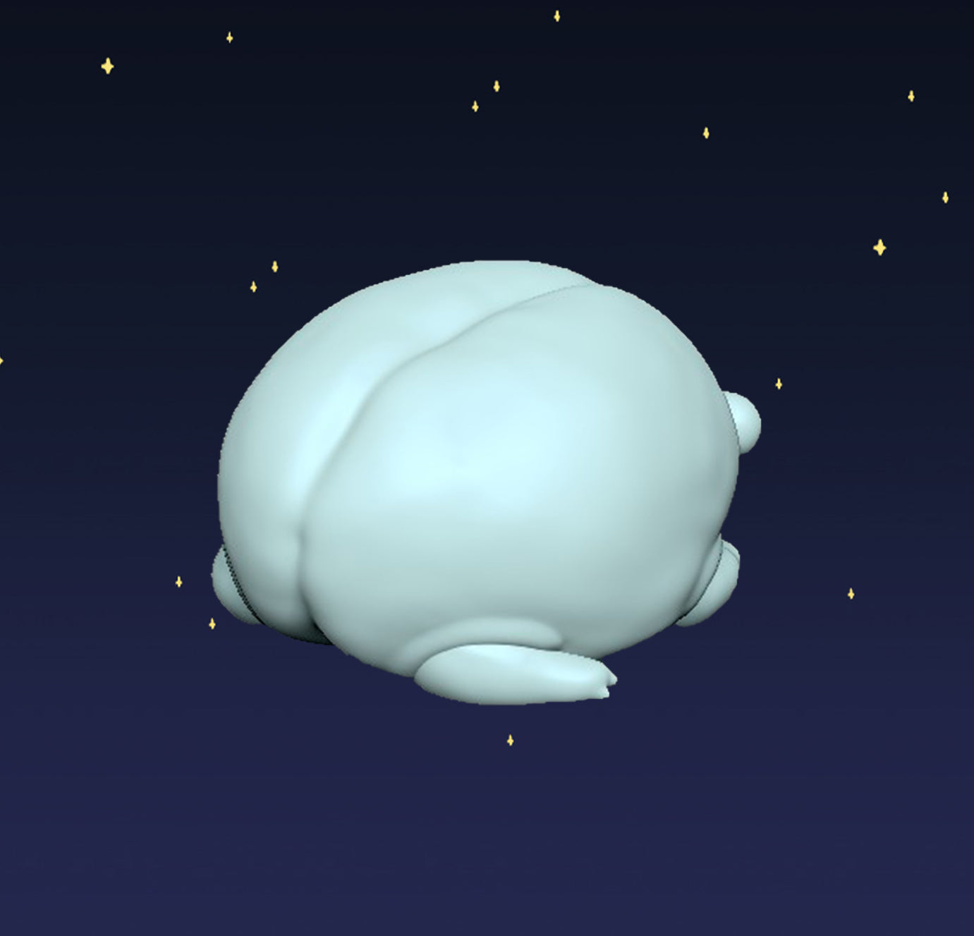 Brain Frogs - Digital STL File