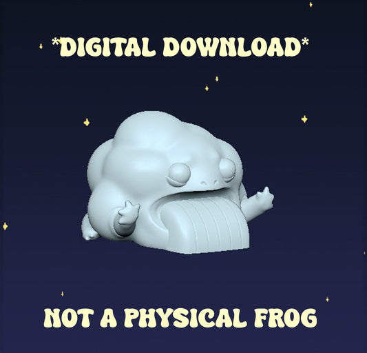 Cloud Pride Frogs - Digital STL File