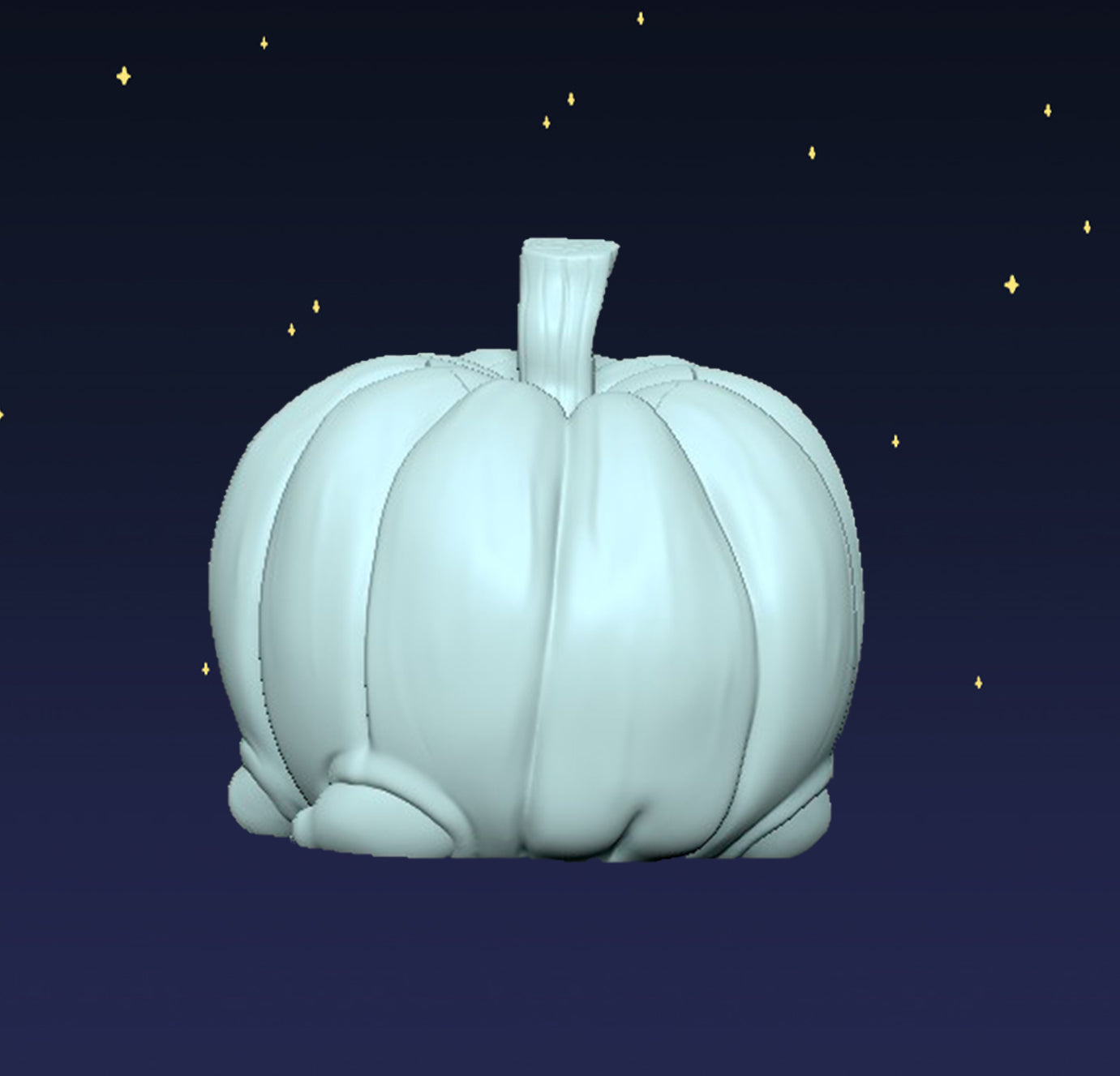 Jack O'Lantern Frogs - Digital STL File