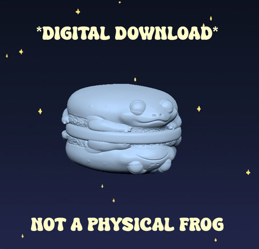 Macaron Frogs - Digital STL File