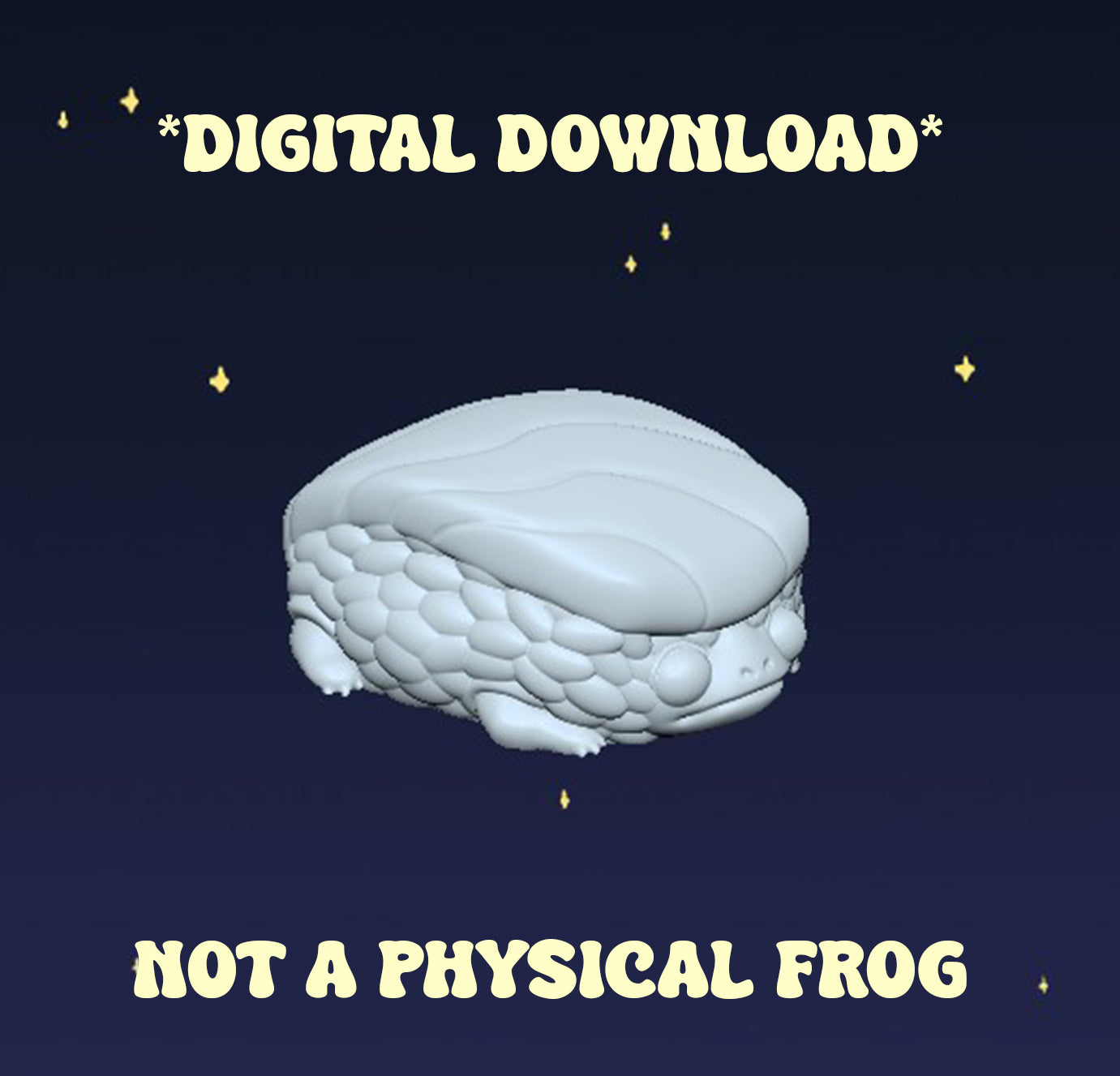 Nigiri Frog - Digital STL File