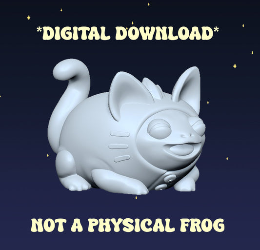 Onesie Frog - Cat - Digital STL File