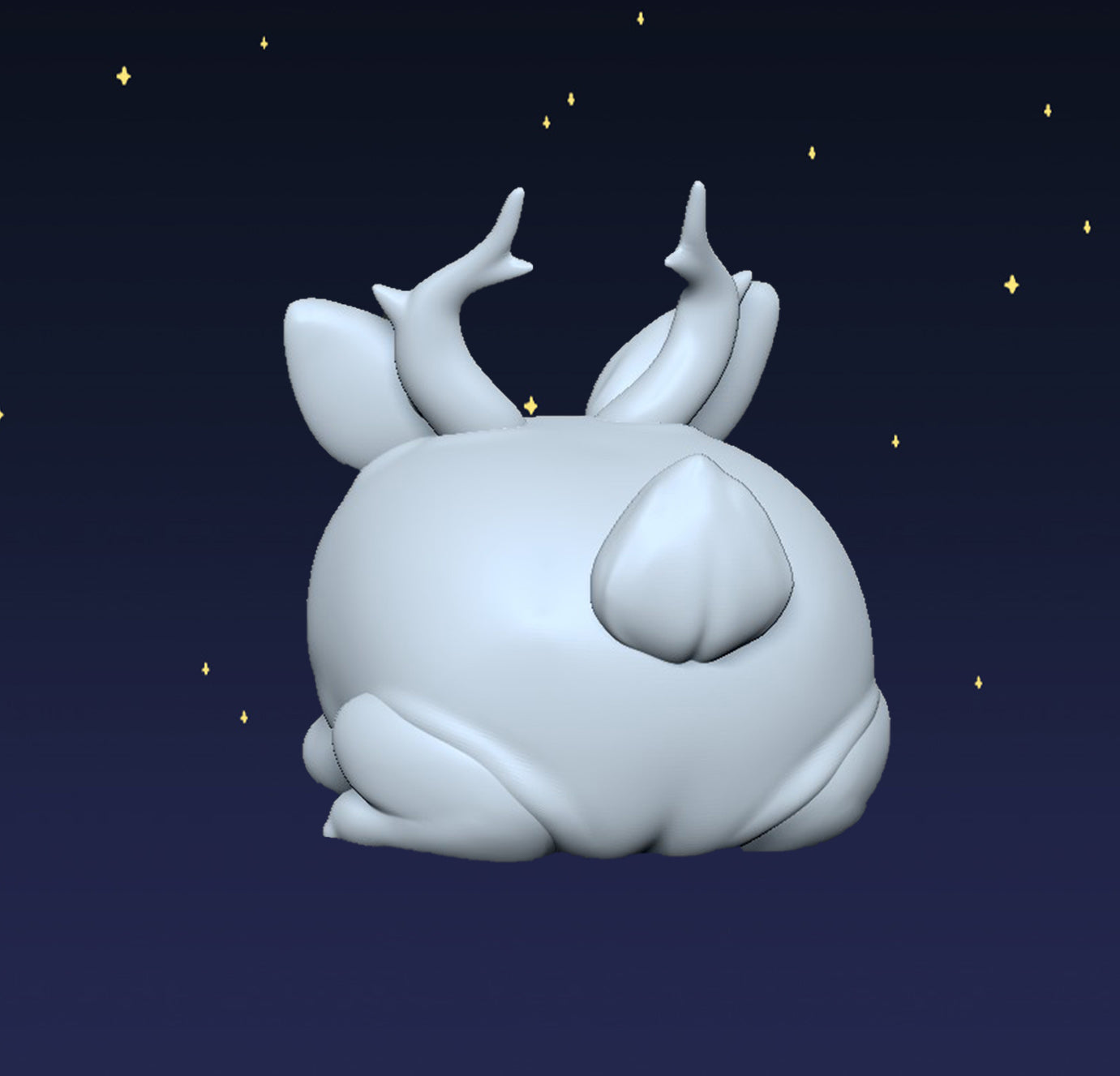 Onesie Frog - Deer - Digital STL File