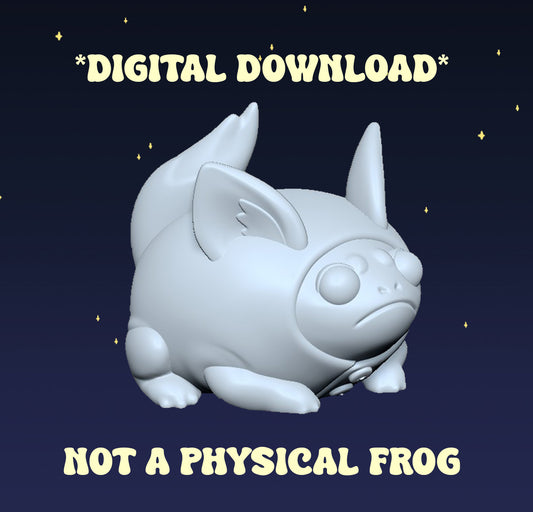 Onesie Frog - Fox - Digital STL File