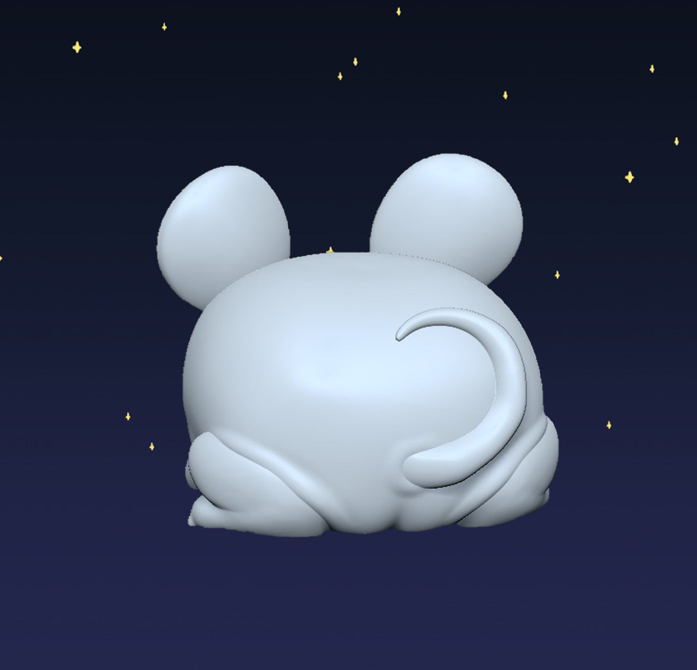 Onesie Frog - Mouse - Digital STL File
