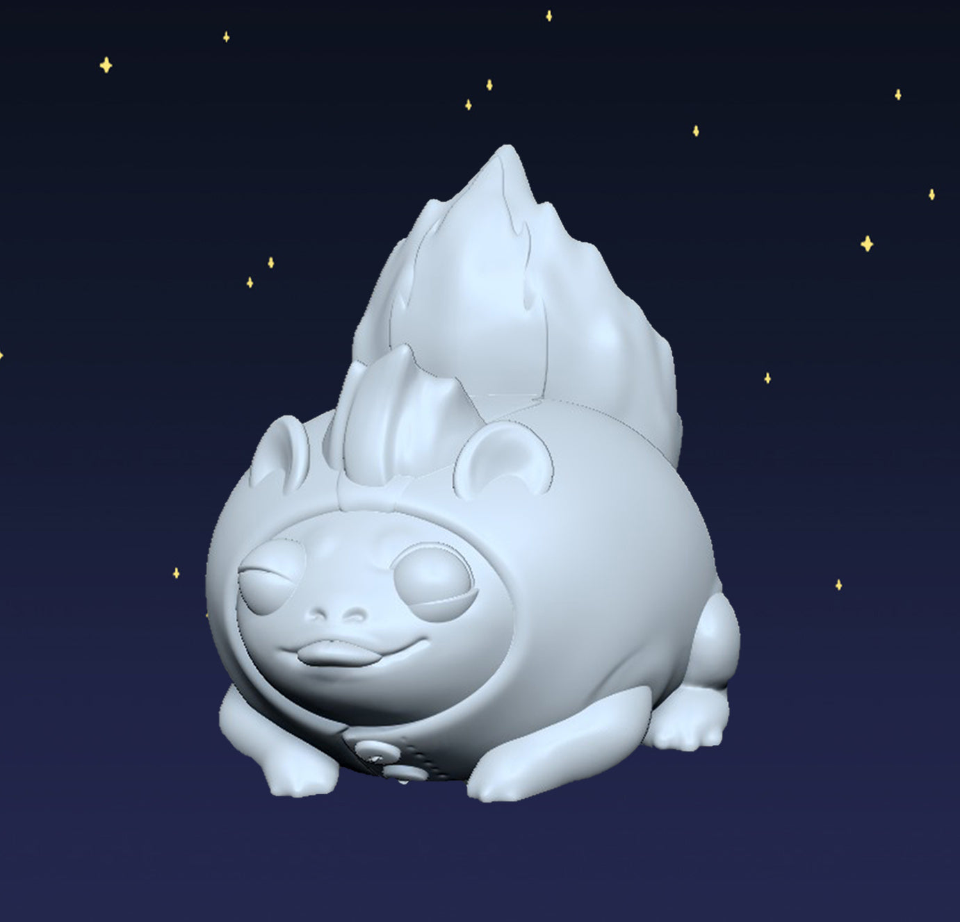 Onesie Frog - Skunk - Digital STL File