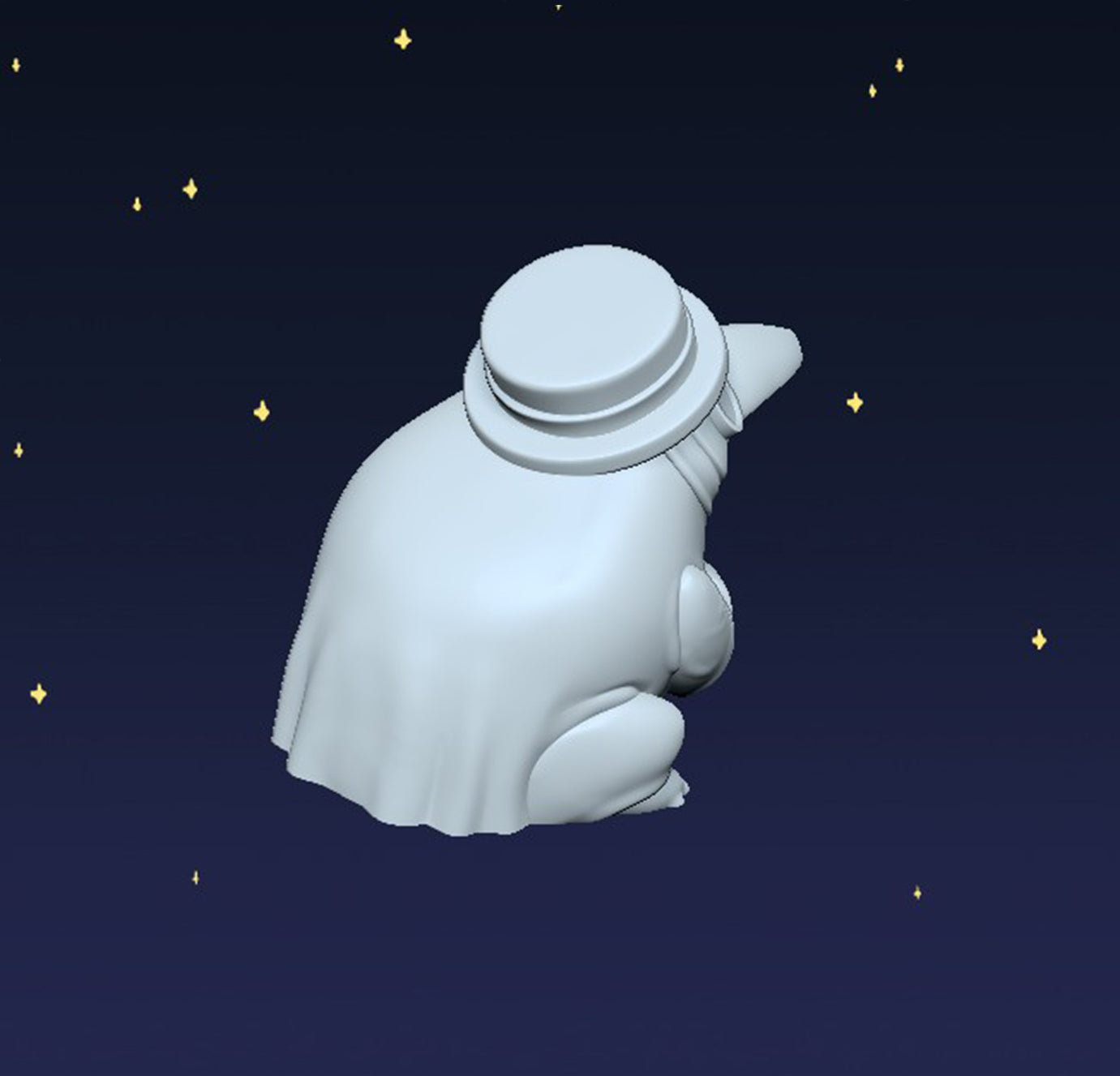 Plague Doctor Frog - Digital STL File