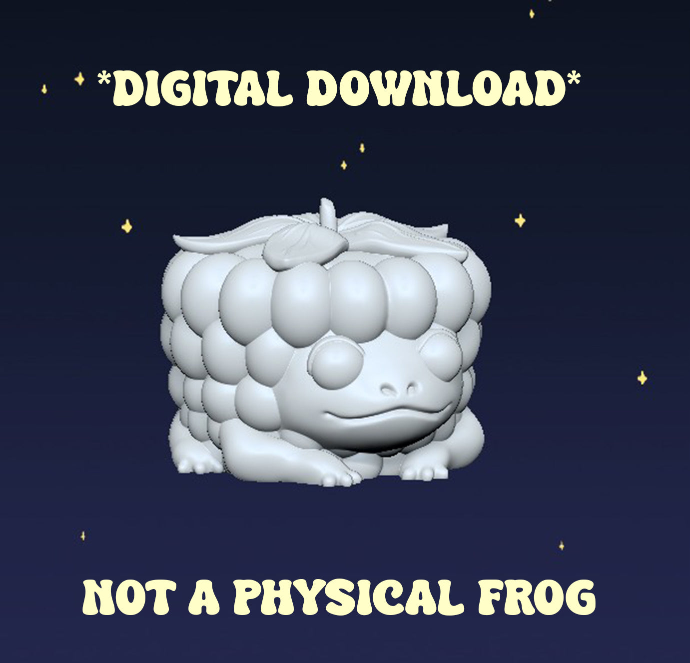 Raspberry Frog - Digital STL File - V2