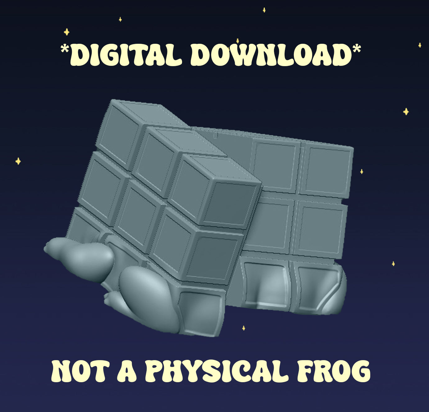 Puzzle Squogs - Digital STL File