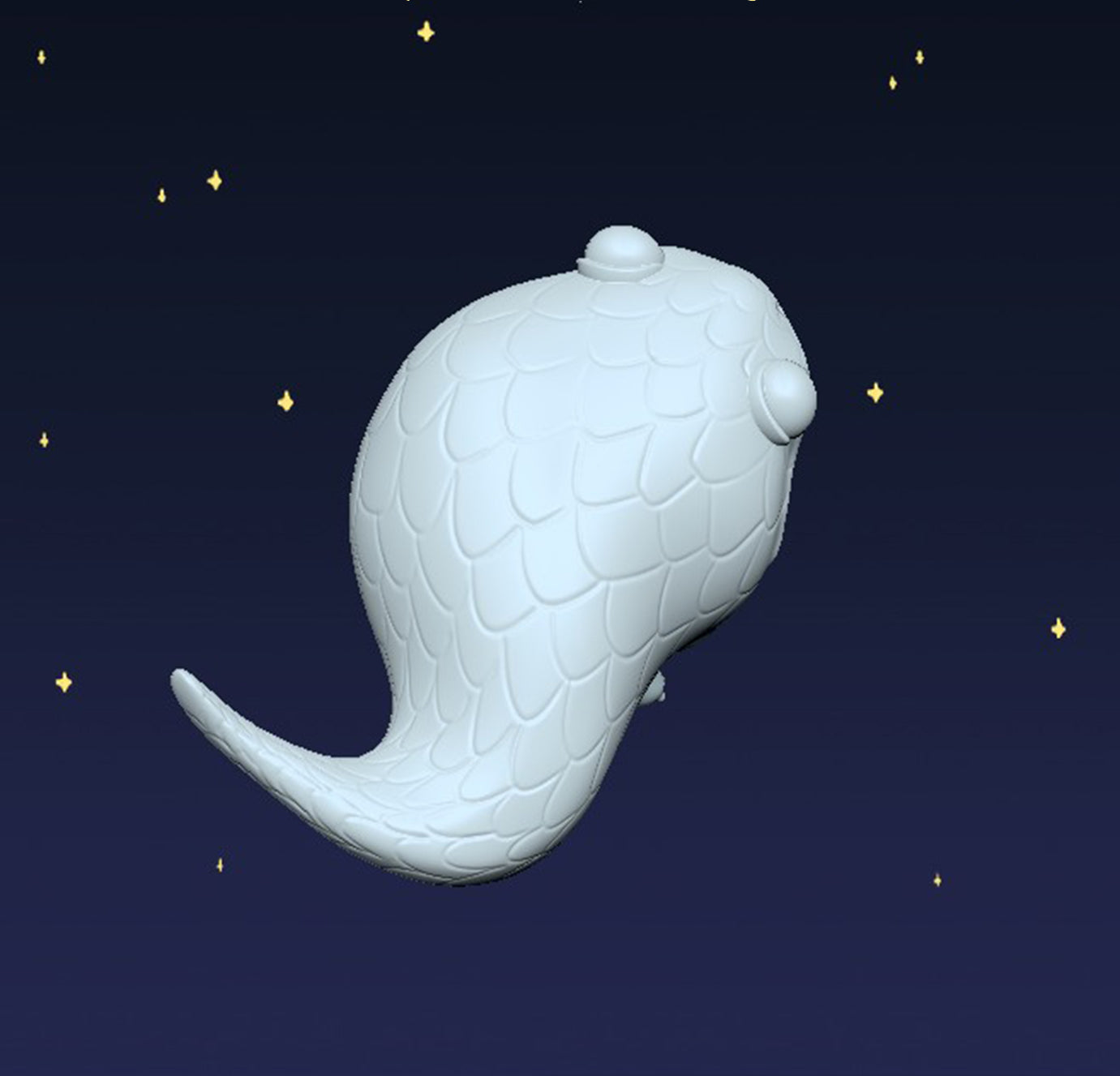 Year of the Snake Frog - Digital STL File