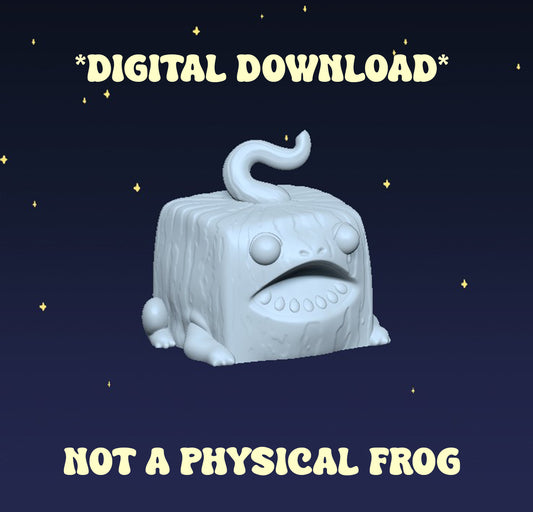 Watermelon Squog - Digital STL File