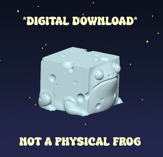 Swiss Cheese Squog - Digital STL File