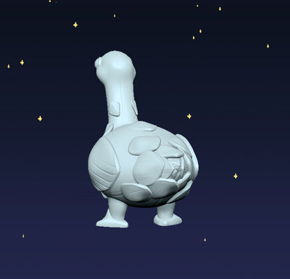 Asparagoose - AsparaButt - Digital STL File