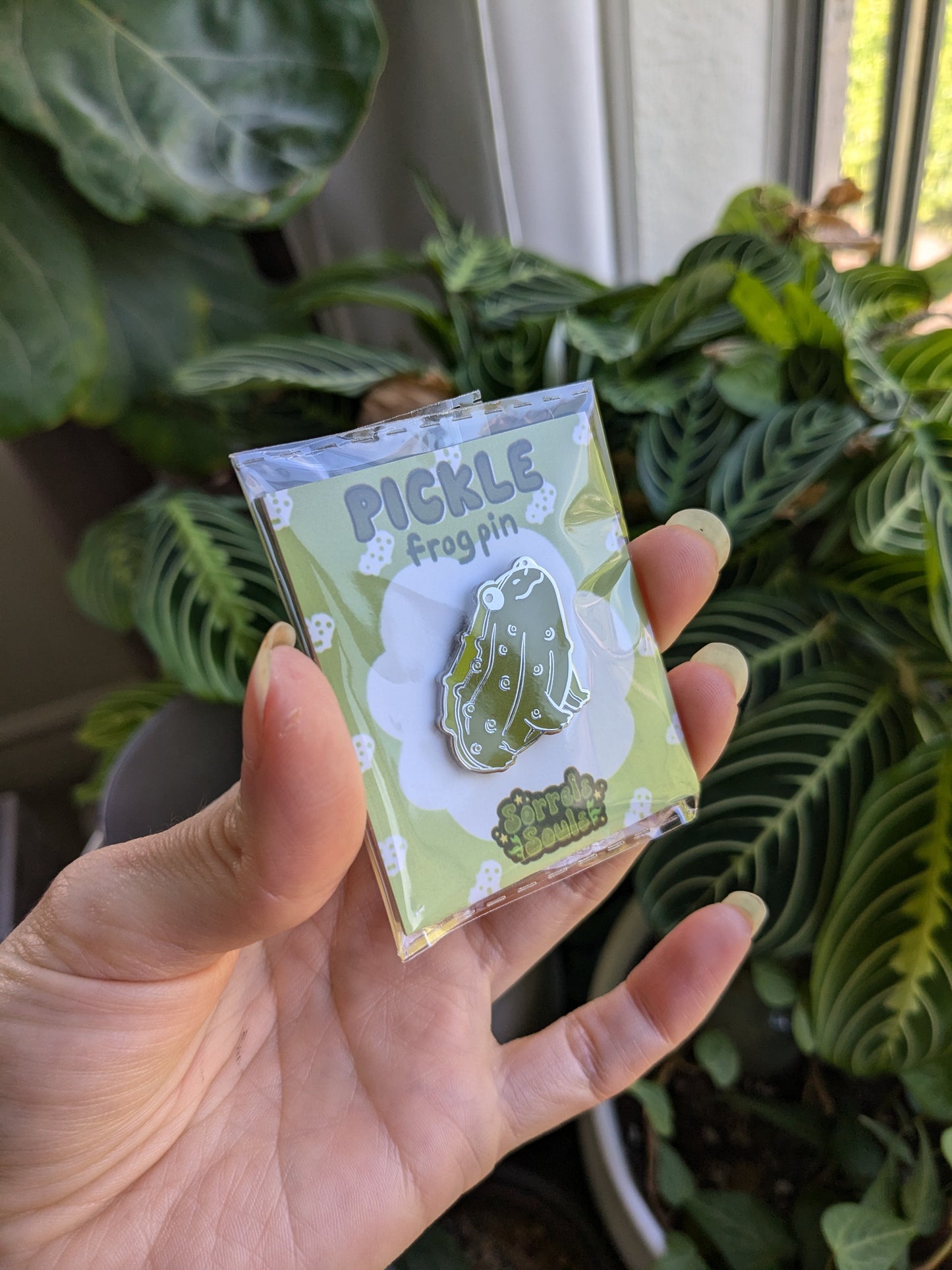 Enamel Pin - Pickle Frog