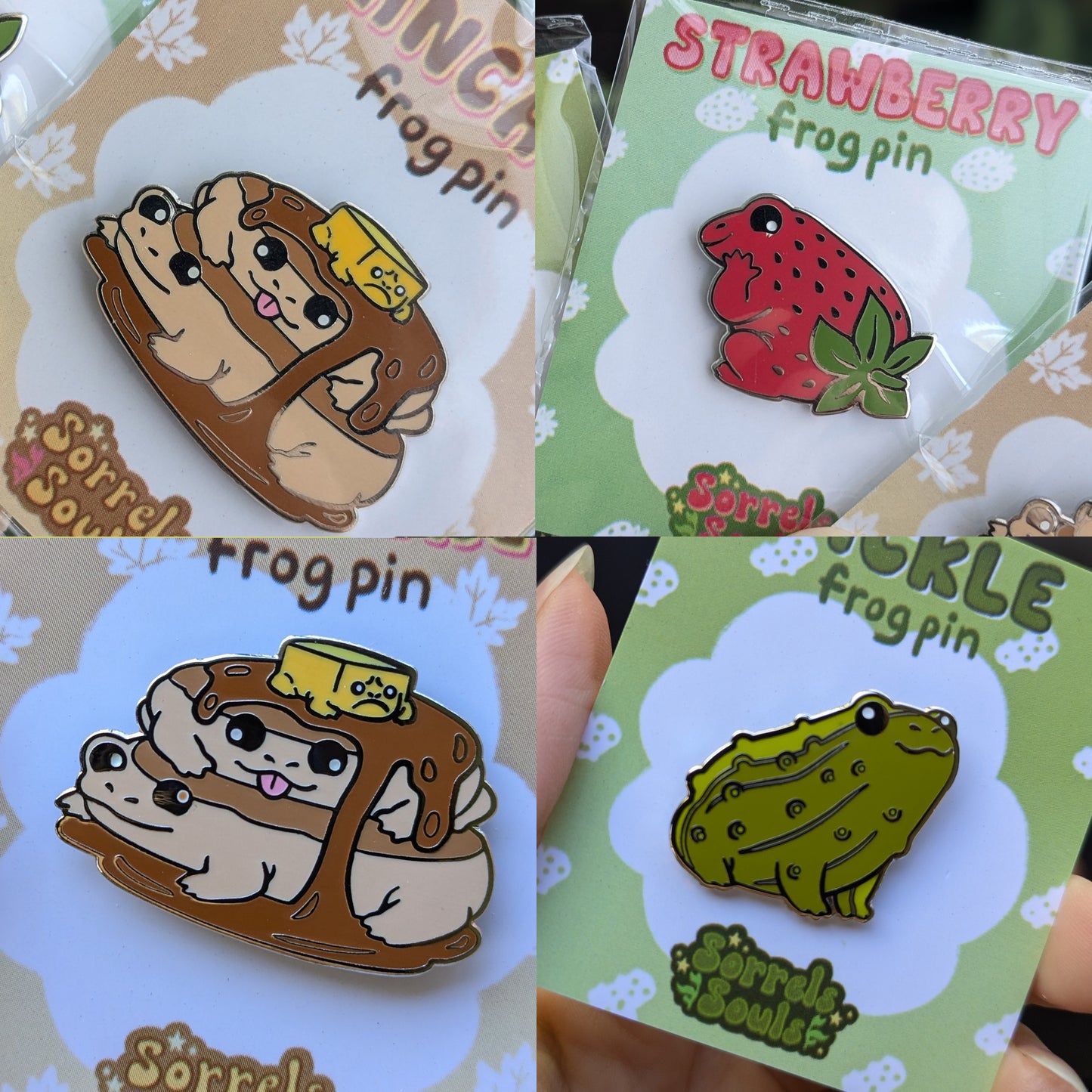 C-Grade Enamel Pins (noticeable flaws)