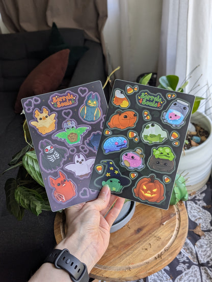 Halloween Sticker Sheet Duo