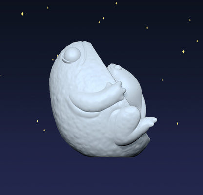 Avocado Frog - Digital STL File