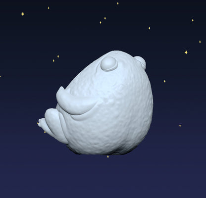 Avocado Frog - Digital STL File