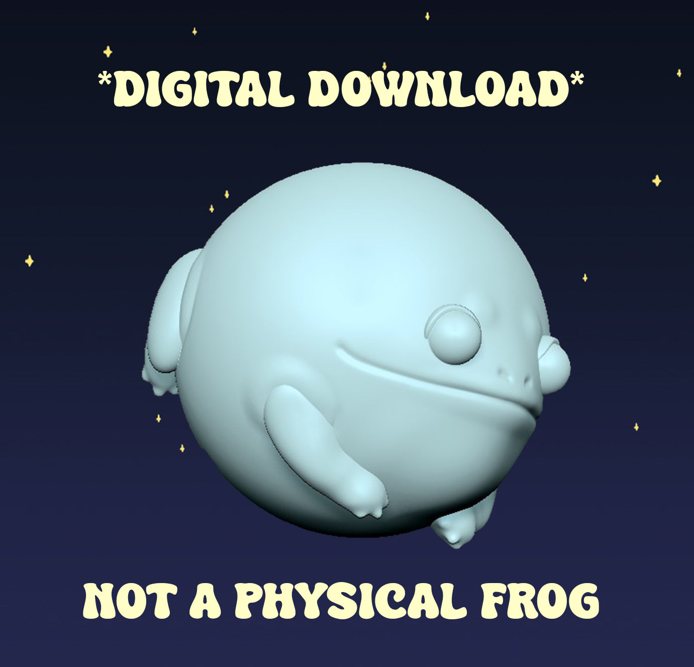 Bog Sphere Frog - Digital STL File