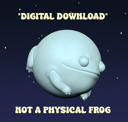 Bog Sphere Frog - Digital STL File