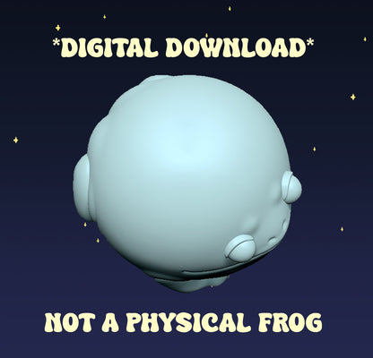 Bog Sphere Frog - Digital STL File