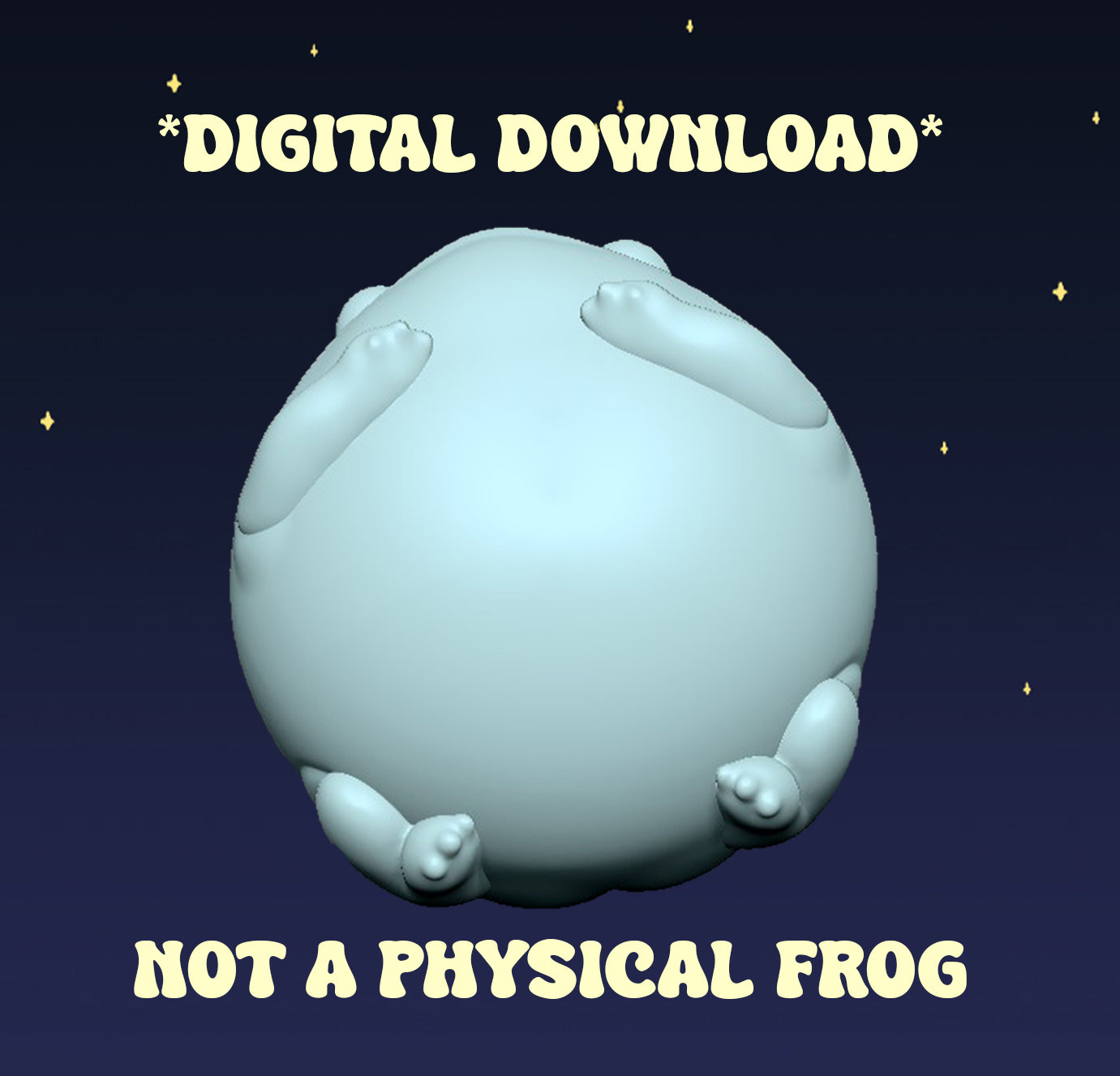 Bog Sphere Frog - Digital STL File