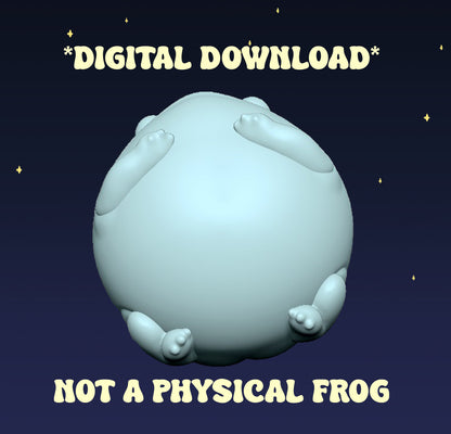 Bog Sphere Frog - Digital STL File