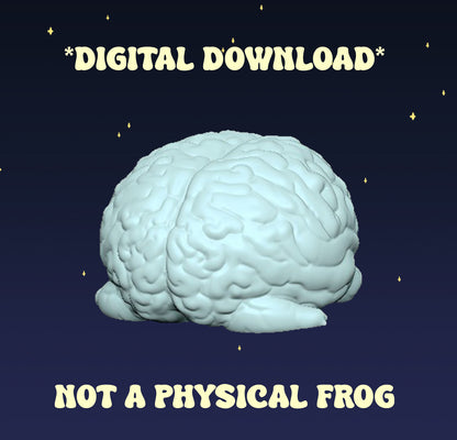 Brain Frogs - Digital STL File