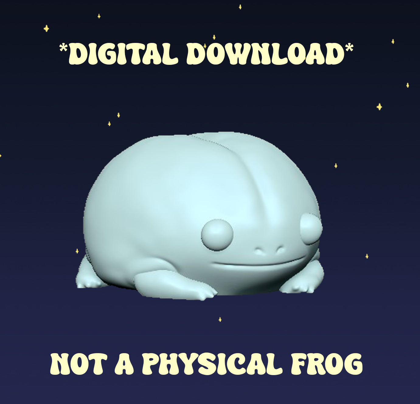 Brain Frogs - Digital STL File