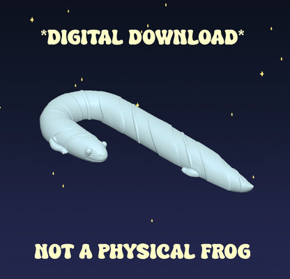 Candy Cane Salamander - Digital STL File