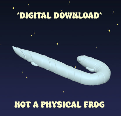 Candy Cane Salamander - Digital STL File