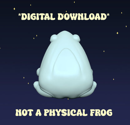 Candy Corn Frog - Digital STL File