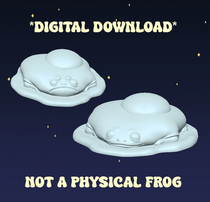 Egg Frog - Digital STL File