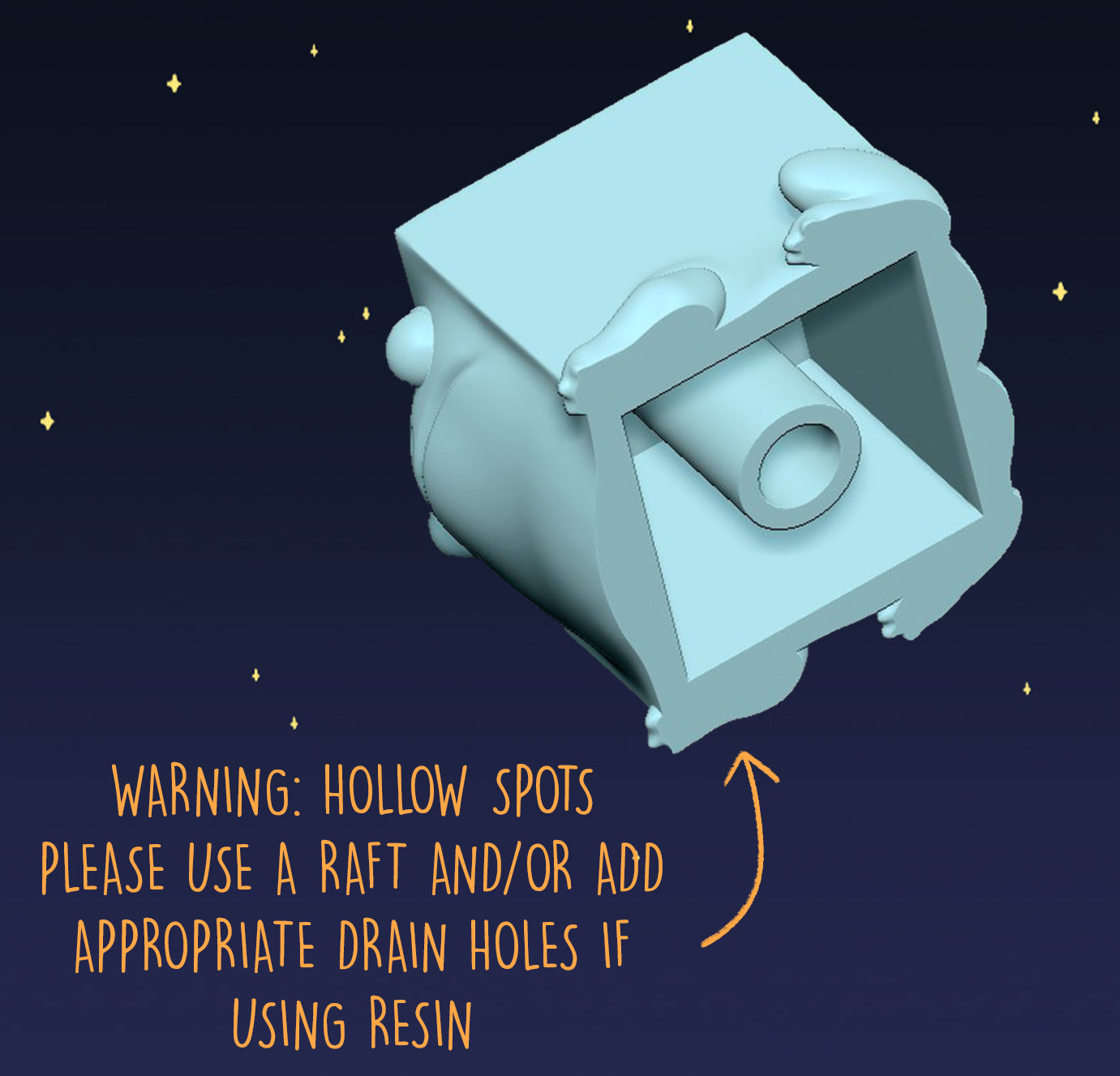 Stacker Squog - Digital STL File