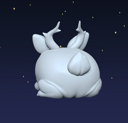 Onesie Frog - Deer - Digital STL File