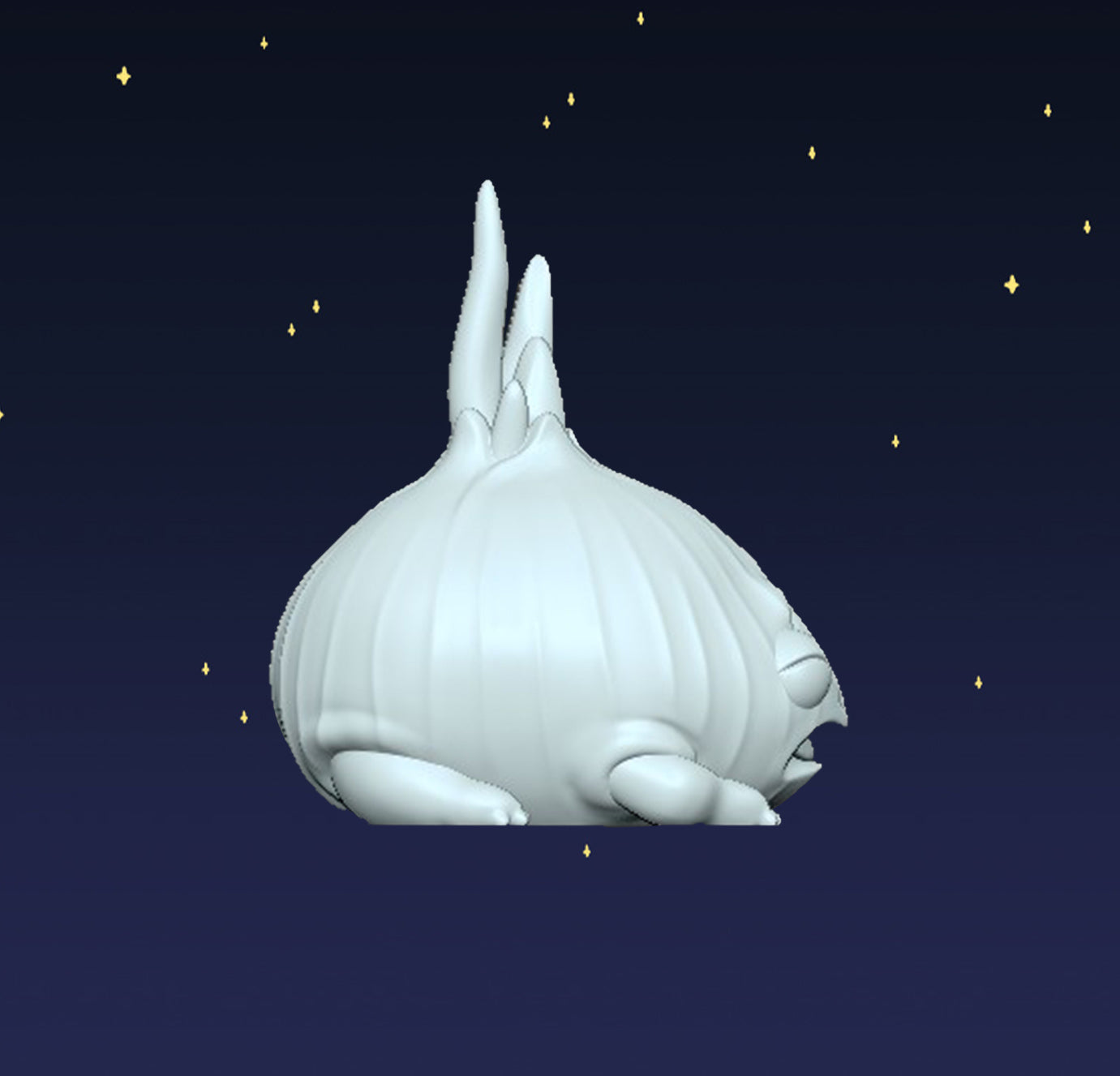 Crying Onion Frog - Digital STL File
