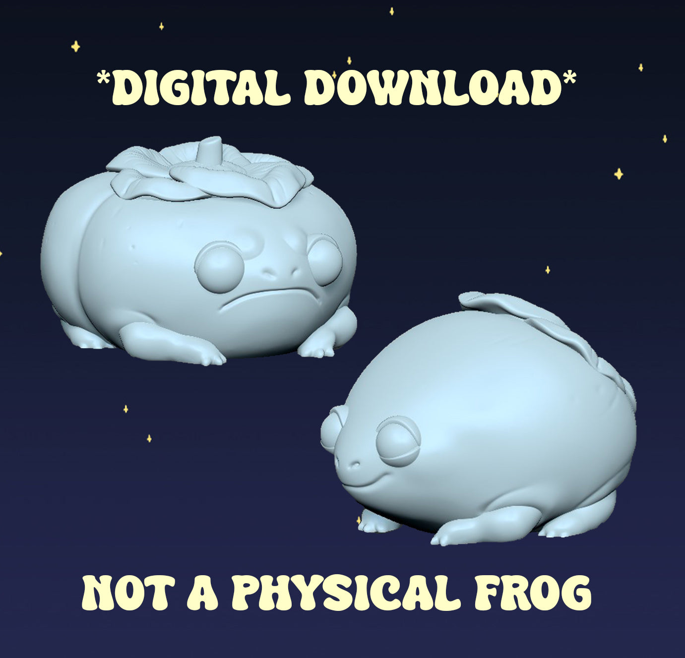 Persimmon Frogs - Digital STL File