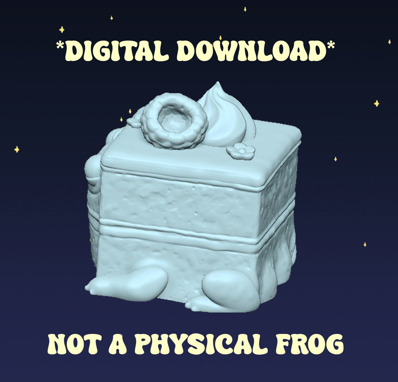 Petit Four Squogs - Digital STL File