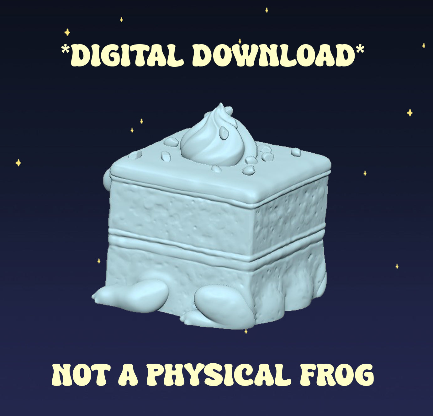 Petit Four Squogs - Digital STL File