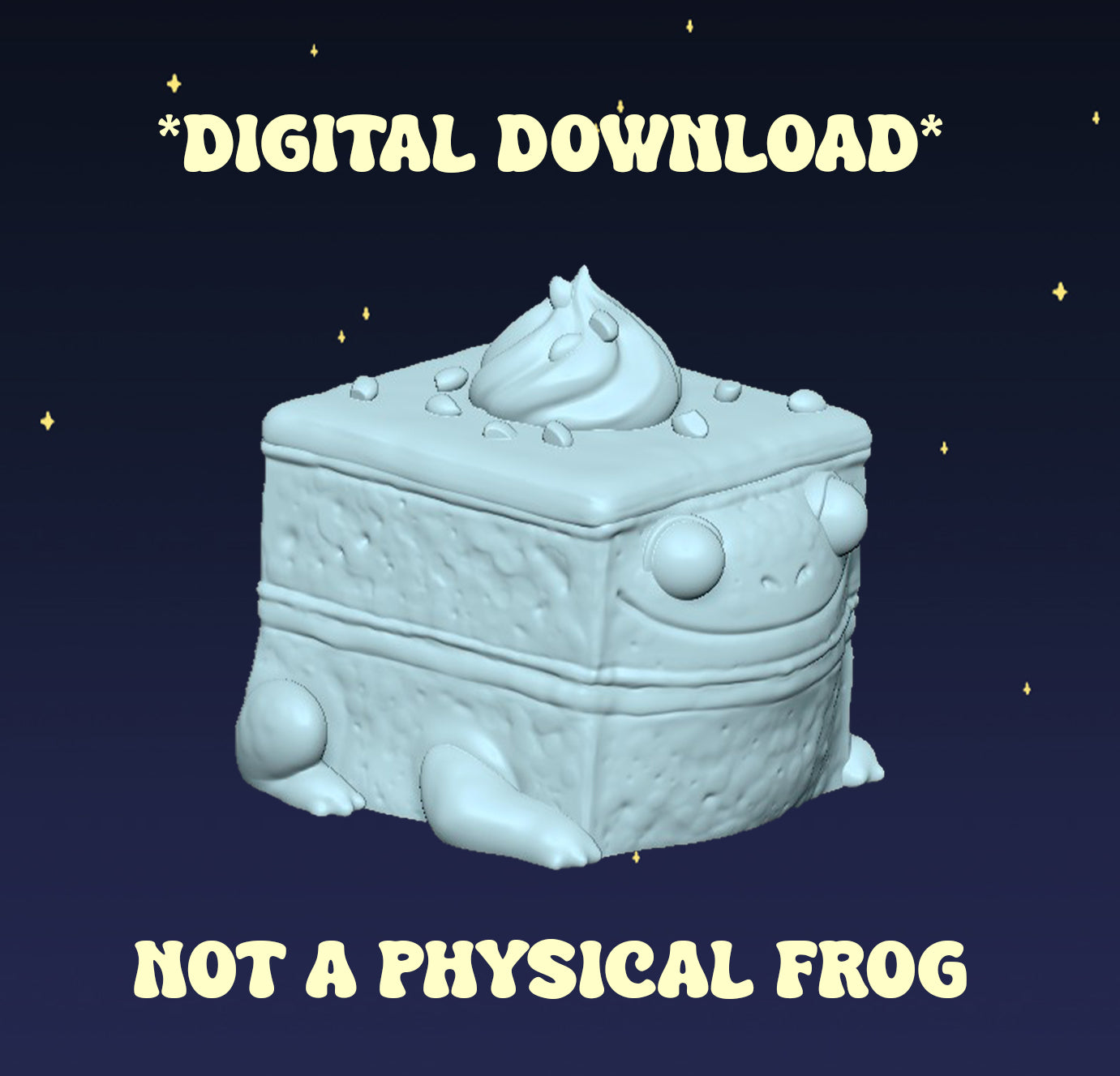 Petit Four Squogs - Digital STL File