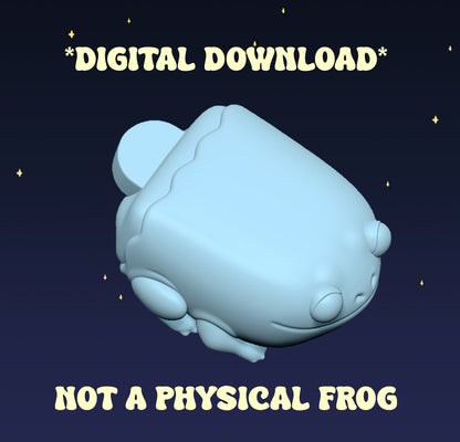 Popsicle Frog & Bird - Digital STL File