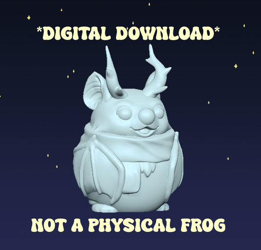 Reindeer Bat - Digital STL File