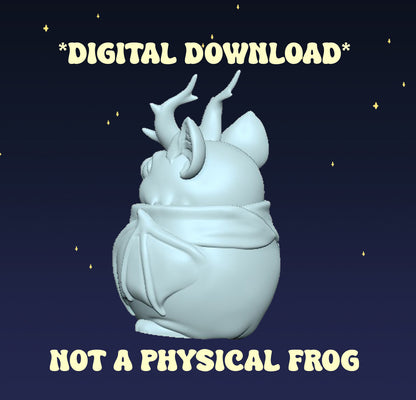 Reindeer Bat - Digital STL File