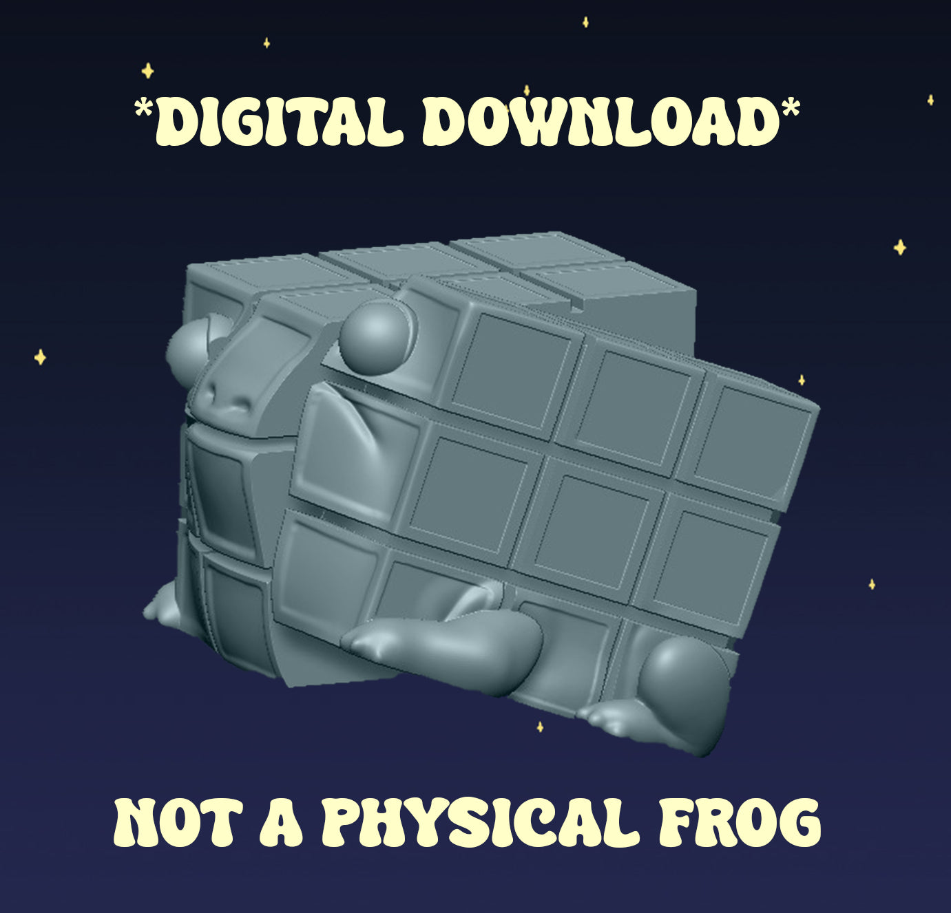 Puzzle Squogs - Digital STL File