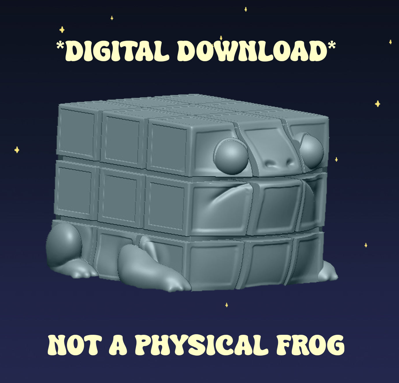 Puzzle Squogs - Digital STL File